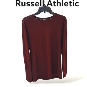 Russel Athletic Long Sleeve Moisture Wick Shirt Training fit Medium